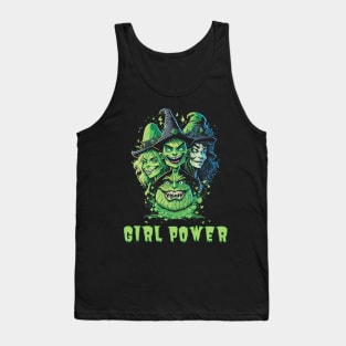 Witchy Girl power Tank Top